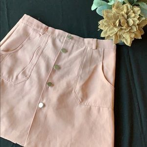 🦄 4/$40 Adorable Pastel Pink Pleated Skirt
